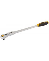 430mm 1/2 Inch Square Drive Elora Quick Release Soft Grip Ratchet with Flexible Head