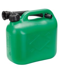 Draper 5L Plastic Fuel Can - Green