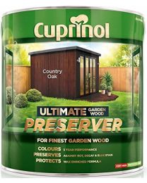 Cuprinol CUPGWPRECO1L 1L Ultimate Garden Wood Preserver - Country Oak