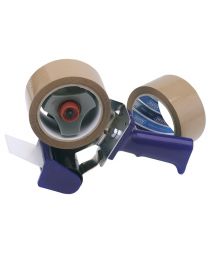 Draper Hand-Held Packing (Security) Tape Dispenser Kit with Two Reels of Tape