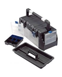 Draper 640mm Tool Box with Organisers and Tote Tray