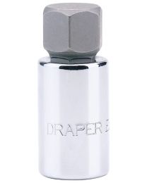 Draper Expert 19 x 55mm 1/2 Inch Square Drive Hexagonal Socket Bit