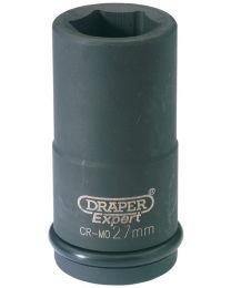 Draper Expert 27mm 3/4 Inch Square Drive Hi-Torq® 6 Point Deep Impact Socket