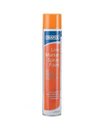 Draper 750ml Orange Line Marker Spray Paint