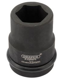 Draper Expert 22mm 3/4 Inch Square Drive Hi-Torq® 6 Point Impact Socket