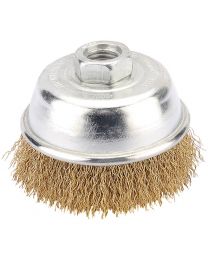 Draper 75mm Heavy Duty Wire Cup Brush with M14 Thread