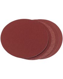 Draper Five Assorted Grit Aluminium Oxide Sanding Discs (150mm)