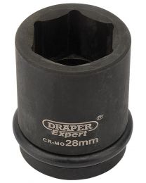 Draper Expert 28mm 3/4 Inch Square Drive Hi-Torq® 6 Point Impact Socket