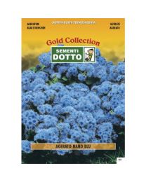 Ageratum Dwarf Blue (Ageratum Houstonianum) - Gold Seeds By Sementi Dotto 0.6gr