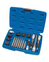 Draper Alternator Pulley Tool Kit (18 piece)