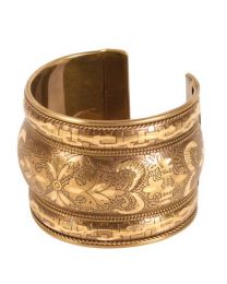 Bangle Intricate, Gold Coloured