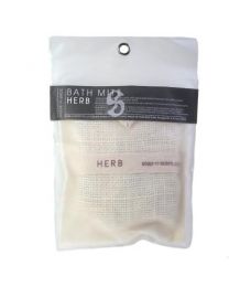 Bath/shower Mitt Jute Bag, Herb