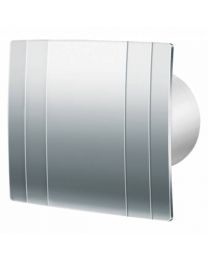 Bathroom Extractor Fans - Blauberg Quatro Chrome 100 Mm