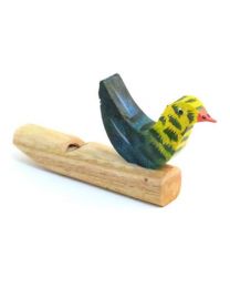 Bird Whistle Wooden 10cm