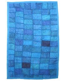 Blue Patchwork Wallhanging