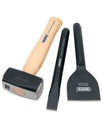Draper Builders Kit with FSC Certified Hickory Handle (3 Piece)