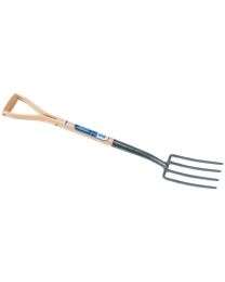 Draper Carbon Steel Border Fork with Ash Handle