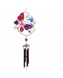 Chime, Butterfly And Flower 80cm **