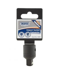 Draper Expert 1/2 Inch(F) x 3/8 Inch(M) Impact Socket Converter