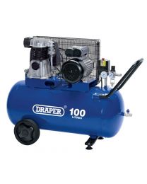 Draper Expert 100L 230V 3.0hp (2.2kW) Belt-Driven Air Compressor