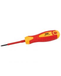 Draper Expert No. 0 x 60mm Fully Insulated Cross Slot Screwdriver (Sold Loose)