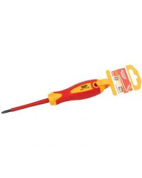 Draper Expert No. 1 x 80mm Fully Insulated Cross Slot Screwdriver. (Display Packed)