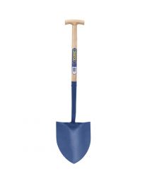 Draper Expert Solid Forged Round Mouth T-Handle Shovel with Ash Shaft