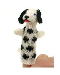 Finger Puppet Spotty Dog