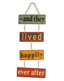 Hanging \"Happily Ever After\" **