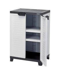 Draper Heavy Duty Plastic 2 Shelf Utility Cabinet
