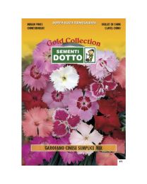 Indian Pinks (Dianthus Chinensis) - Gold Seeds By Sementi Dotto 0.9gr