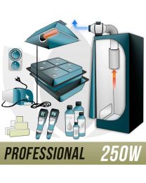 Indoor Aeroponic Growing Kit 250W + Grow Box - PRO