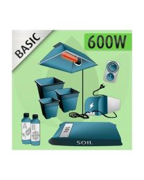 Indoor Grow Kit Soil 600w - BASIC