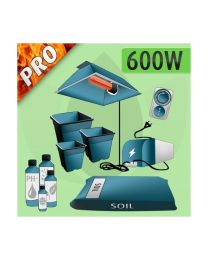 Indoor Grow Kit Soil 600w - PRO