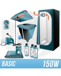 Indoor Hydroponic Kit 150w + Grow Box - BASIC
