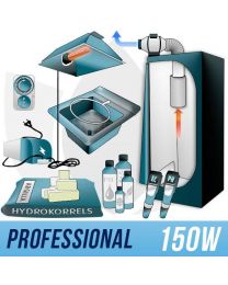 Indoor Hydroponic Kit 150w + Grow Box - PRO