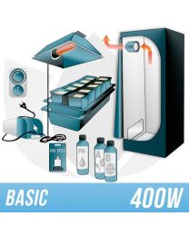Indoor Hydroponic Kit 400w + Grow Box - BASIC