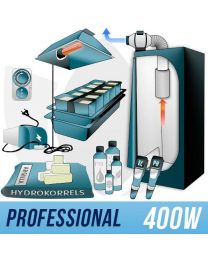 Indoor Hydroponic Kit 400w + Grow Box - PRO
