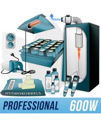 Indoor Hydroponic Kit 600w + Grow Box - PRO