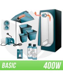 Indoor Soil Kit 400w + Grow Box - BASIC