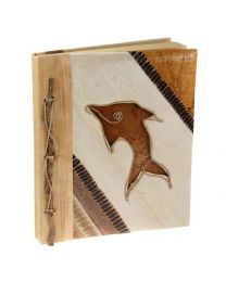 Leaf Notebook 23x28cm Dolphin