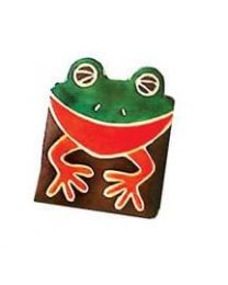 Leather Coin Purse Frog