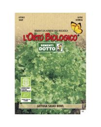 LETTUCE SALAD BOWL 3,4gr - Bio Garden Seeds By Sementi Dotto