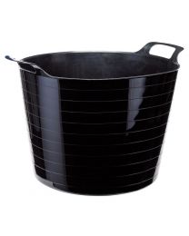 Draper Multi Purpose Flexible Bucket - Black (40L)