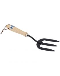 Draper Carbon Steel Weeding Fork with Hardwood Handle