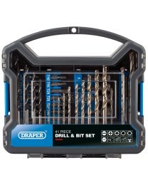 Draper NEW Drill Bit And Accessory Kit (41 Piece)