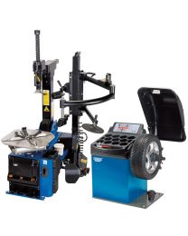Draper TYRE CHANGER WITH ASSIST ARM AND WHEEL BALANCER KIT