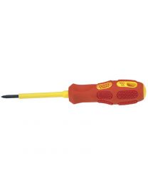 Draper No .0 x 60mm Fully Insulated PZ Type Screwdriver (Sold Loose)