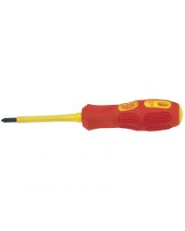 Draper No 1 x 80mm Fully Insulated PZ Type Screwdriver (Sold Loose)