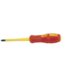 Draper No 2 x 100mm Fully Insulated Cross Slot Screwdriver (Sold Loose)